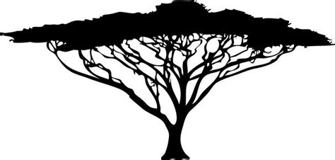 Pin by Deanna Buller on cricut | African tree, Tree silhouette tattoo, Tree silhouette