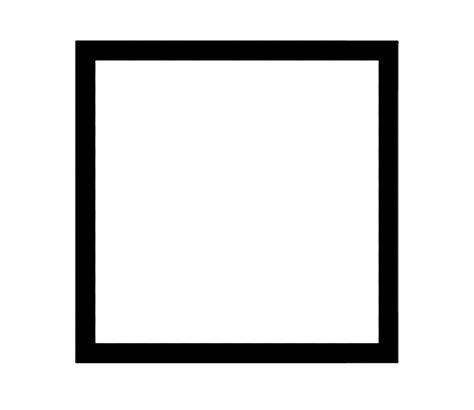 Square Shape PNG Transparent Images | PNG All