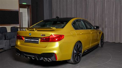 First Austin Yellow BMW M5 Competition Has Plenty of Carbon Fiber ...