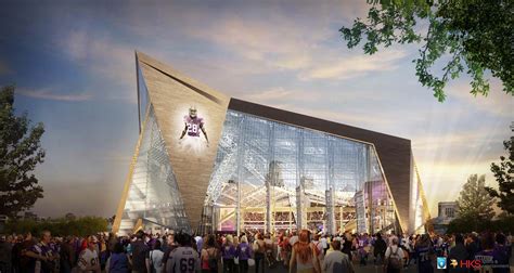 HKS Unveils New $975 Million Minneapolis Stadium / HKS | ArchDaily