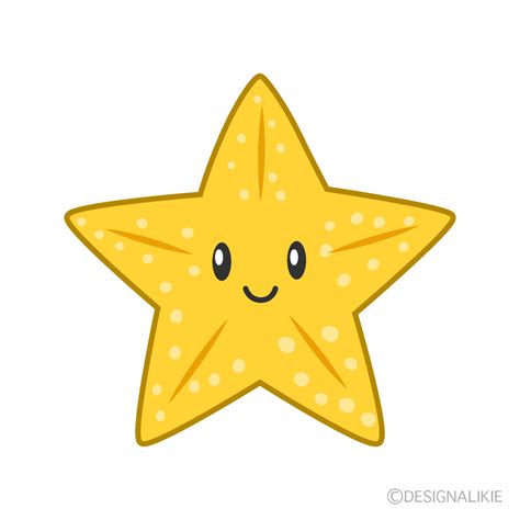 Cute Starfish Clip Art