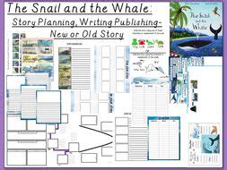 The Snail and the Whale-Story Writing, Planning and Publishing- New or ...