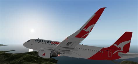 QantasLink A320 (Fictional) - Aircraft Skins - Liveries - X-Plane.Org Forum