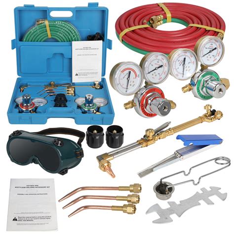 New Gas Welding Cutting Kit Oxy Acetylene | Grelly USA