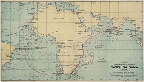 ¡Órale! 37+ Raras razones para el Vasco Da Gama Route To India Map ...