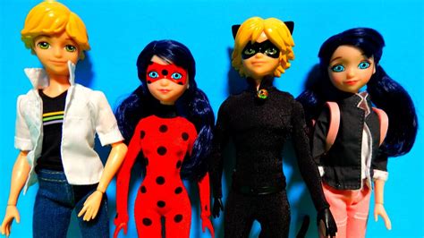 Ladybug Cat Noir Reveal Their Identity Marinette And Adrien Dolls ...