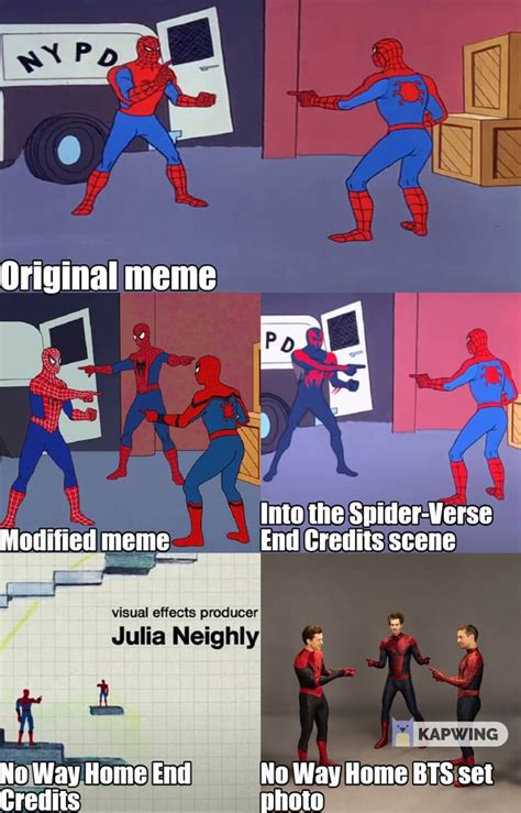 I think it's about time we gave the "Spider-Man Pointing" meme a rest : Spiderman