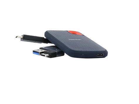 SanDisk 250GB Extreme Portable External SSD - Up to 550 MB/s - USB-C, USB 3.1 - SDSSDE60-250G ...