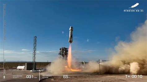 Bezos' Blue Origin completes fifth crewed flight launch | Reuters