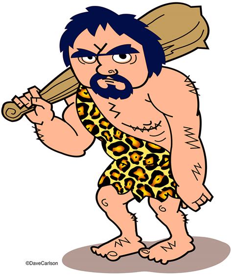 Caveman | Carlson Stock Art