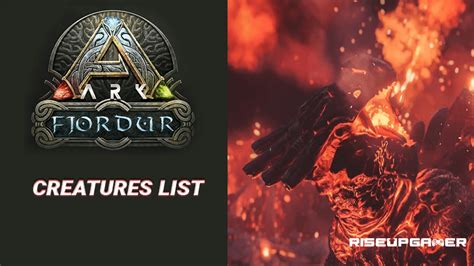 ARK Fjordur: Creatures List