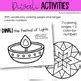 Diwali Paper Lantern Craft and Coloring Pages | Diwali Art | TPT
