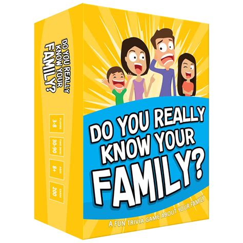 Buy Do You Really Know Your Family? A Fun Family Game Filled with Conversation Starters and ...