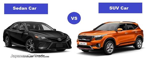 Sedan vs SUV - Car Comparison