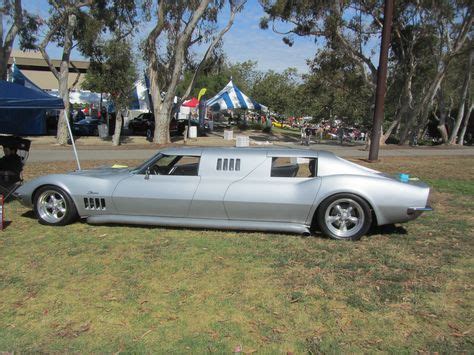 Chevrolet Corvette Limousine Silver Bullet - 1969 | Long Limos | Corvette, Chevrolet corvette, Limo