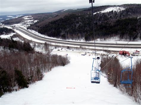 Skiing at Whaleback Mountain