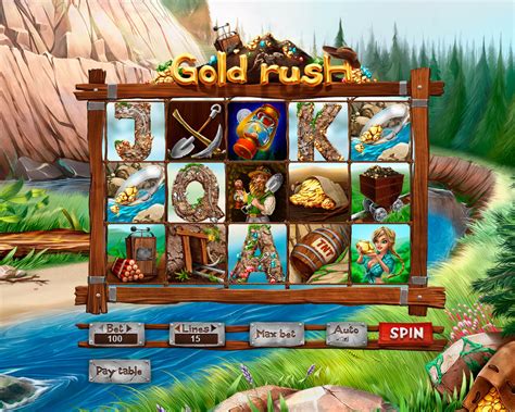 Gold rush Slot machine for SALE. Gold Rush symbols, characters