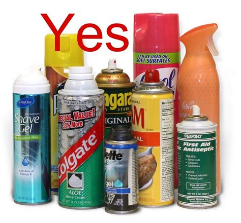 Yes - Non-hazardous aerosol cans | Flickr - Photo Sharing!