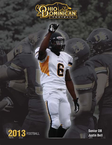 2013 Ohio Dominican Football Information Guide by Ohio Dominican University Athletics - issuu