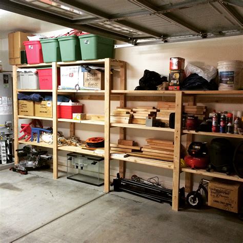 Diy Garage Storage Shelves Plans : Wood Garage Shelf Plans | How To build a Amazing DIY ...