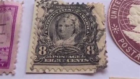 Rare Old U.S.A. Postage Stamps - YouTube