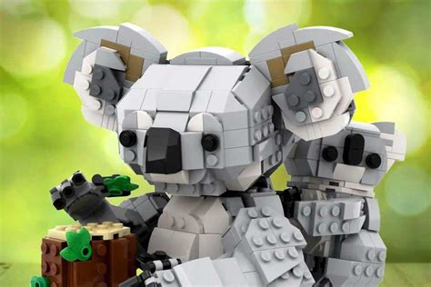 Build the Cutest Koala Figures with LEGO – Funstra