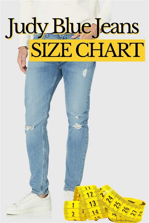 Judy Blue Jeans Size Chart