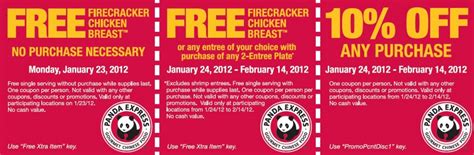 Reminder: Panda Express Coupons - Who Said Nothing in Life is Free?