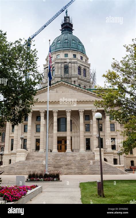 Kansas State Capitol Building, Topeka Stock Photo - Alamy