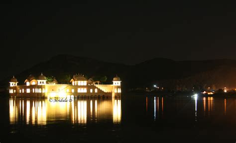 Jal Mahal, Jaipur, Another Night Shot – Travel Tales from India and Abroad