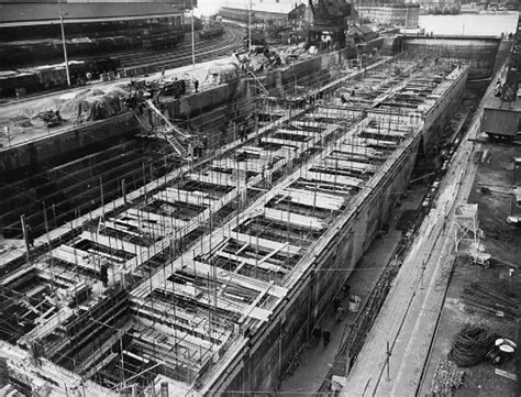 Mulberry Harbour construction site - Europe Remembers