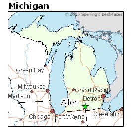 Best Places to Live in Allen, Michigan