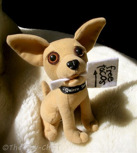 Taco Bell Chihuahua With Sign by The-Toy-Chest on DeviantArt