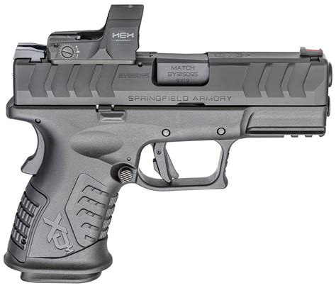 Springfield Armory XDM Elite 3.8 Compact HEX Dragonfly 9mm Pistol, Hex ...