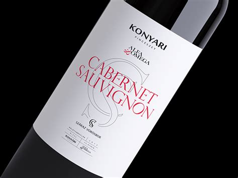 CABERNET SAUVIGNON WINE LABEL REDESIGN on Behance