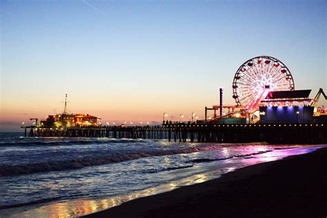 Sunset at Santa Monica Pier | 聖塔摩尼卡 | ishell | Flickr