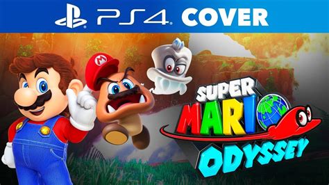 SUPER MARIO ODYSSEY: PS4 EDITION (Speed Art Cover) - YouTube