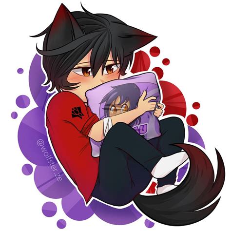 I love drawing Aaron’s eyes💖 | I was too lazy to draw the aphmau pillow ...