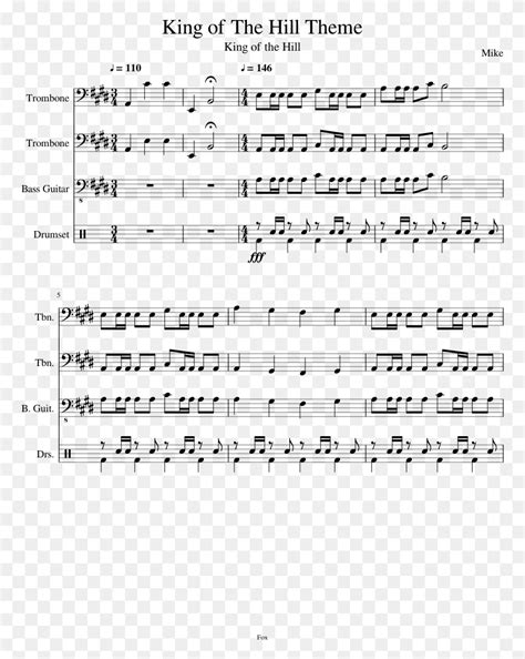 King Of The Hill Theme King Of The Hill Guitar Sheet Music, Gray, World Of Warcraft HD PNG ...