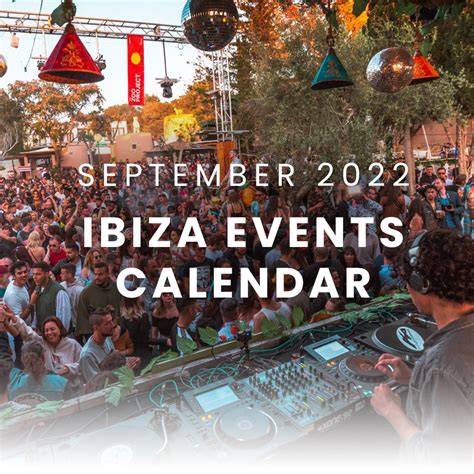 Ibiza Event Calendar - Amber Bettina