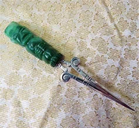 Sterling Silver Letter Opener from manderlyestates on Ruby Lane