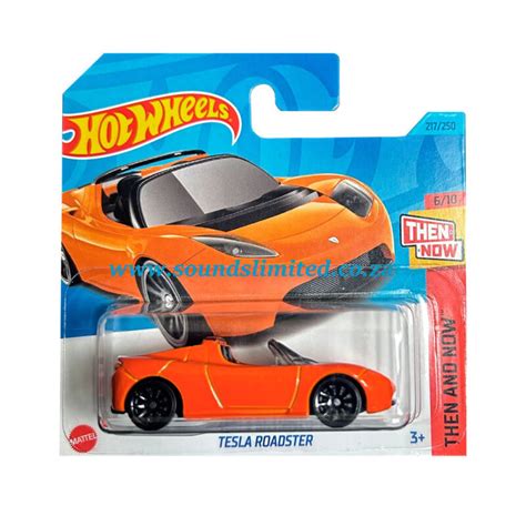 Hot Wheels – Tesla Roadster Orange (SC) HKJ44 #217 2023 – Sounds Limited