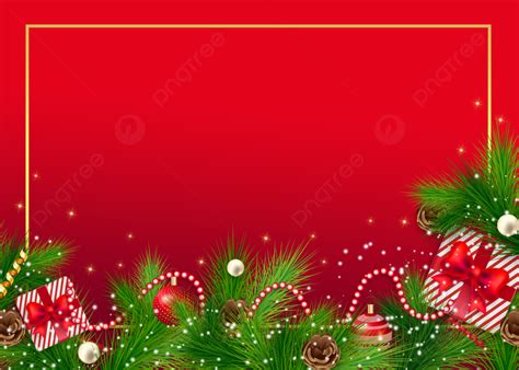 Christmas Gradient Border Red Background, Background, Christmas ...