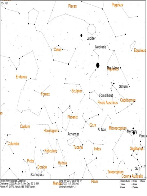 Starry Night Celestron | PDF | Ptolemy | Physical Sciences