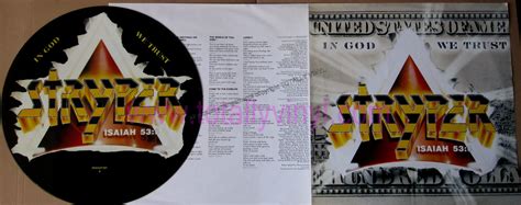 Totally Vinyl Records || Stryper - In God we trust LP Picture Disc Poster Special Cover Vinyl