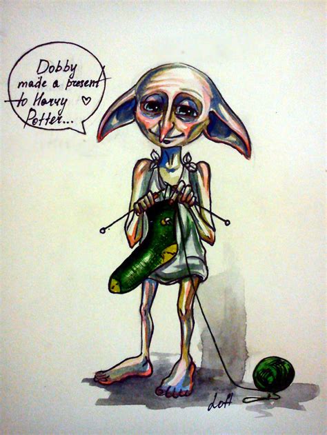 Harry Potter. Dobby by Loft-Lafeyson on DeviantArt