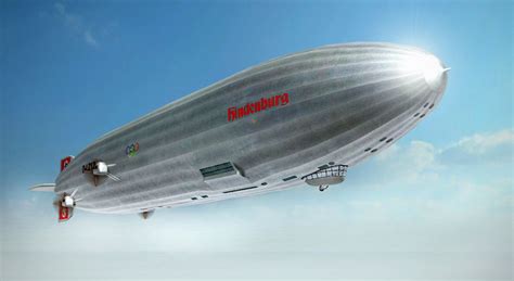 Zeppelin airship, LZ 129 Hindenburg - 3D scene - Mozaik Digital ...