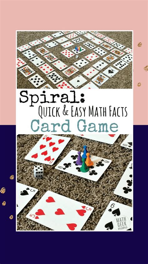 Spiral: Easy Way to Practice Multiplication for Kids | Math card games ...