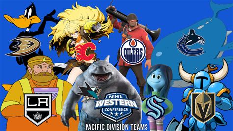 NHL Pacific Division Teams (PC) by MBridges1-JQuick32 on DeviantArt