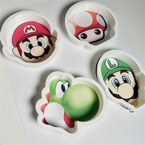 Mario Cookie Cutter Super Mario Cookie Cutter Set - Etsy